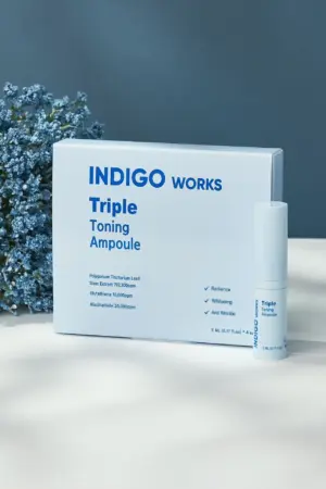 JEJUINDI Indigo Works Triple Toning Ampoule Set (4pcs)
