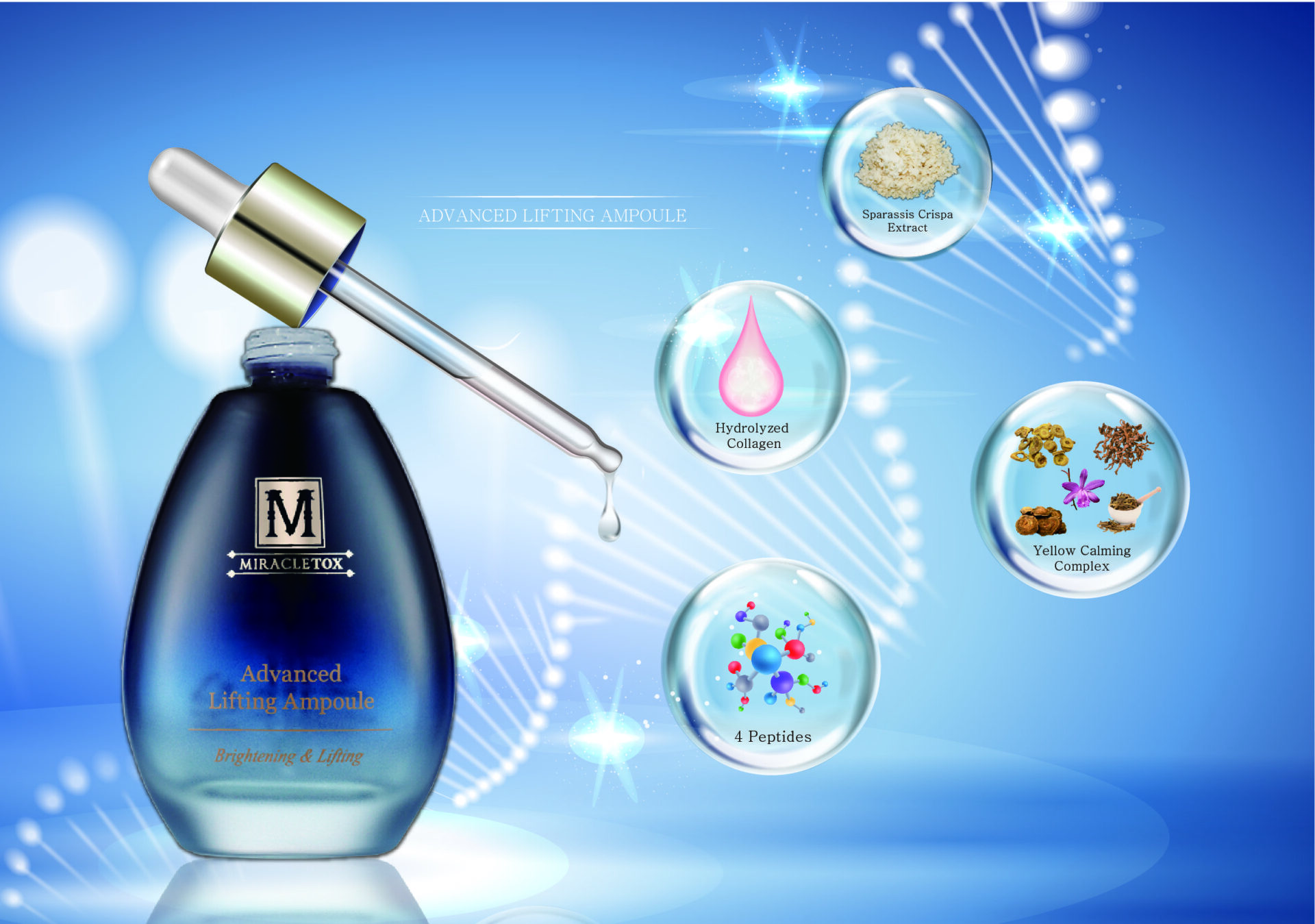 MIRACLETOX Advanced Lifting ampoule - 40ml 2 MIRACLETOX ADVANCED LIFTING AMPOULE