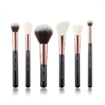 Jessup Individual Rose Gold / Black Brush Set ( 6 pieces )T164