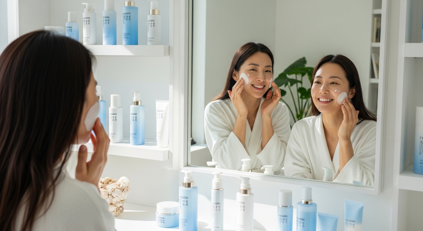 κορεάτικο skincare καθημερινή ρουτίνα
