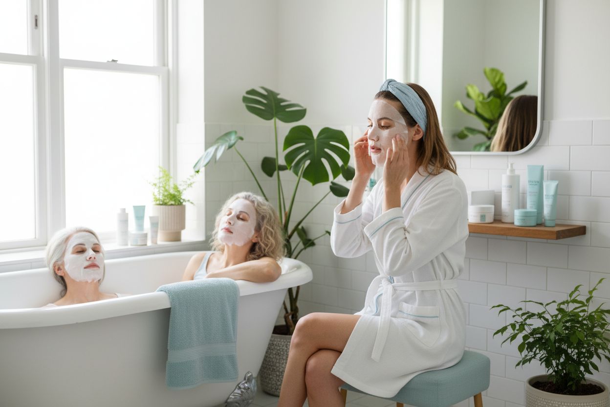 sheet masks skincare self-care