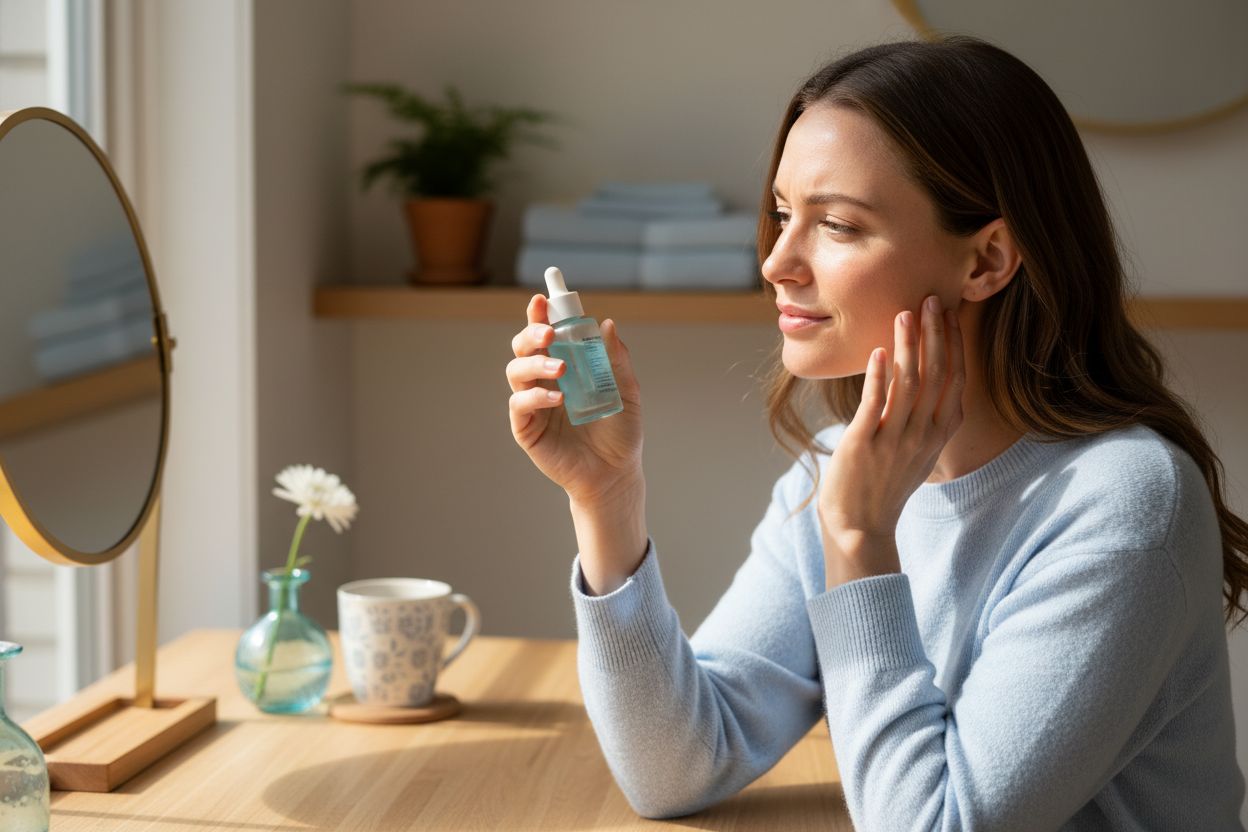 brightening serum skincare routine