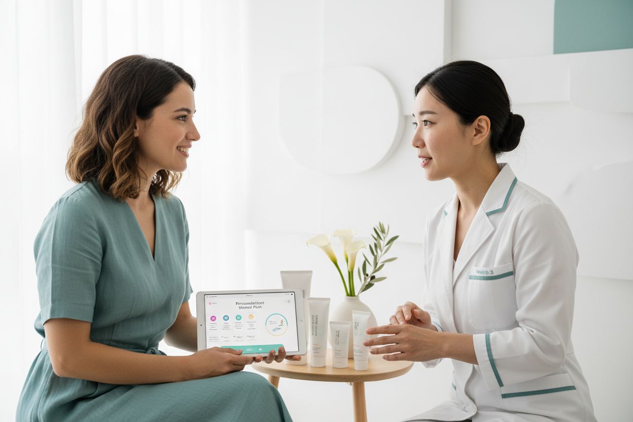 k-beauty skin consultation