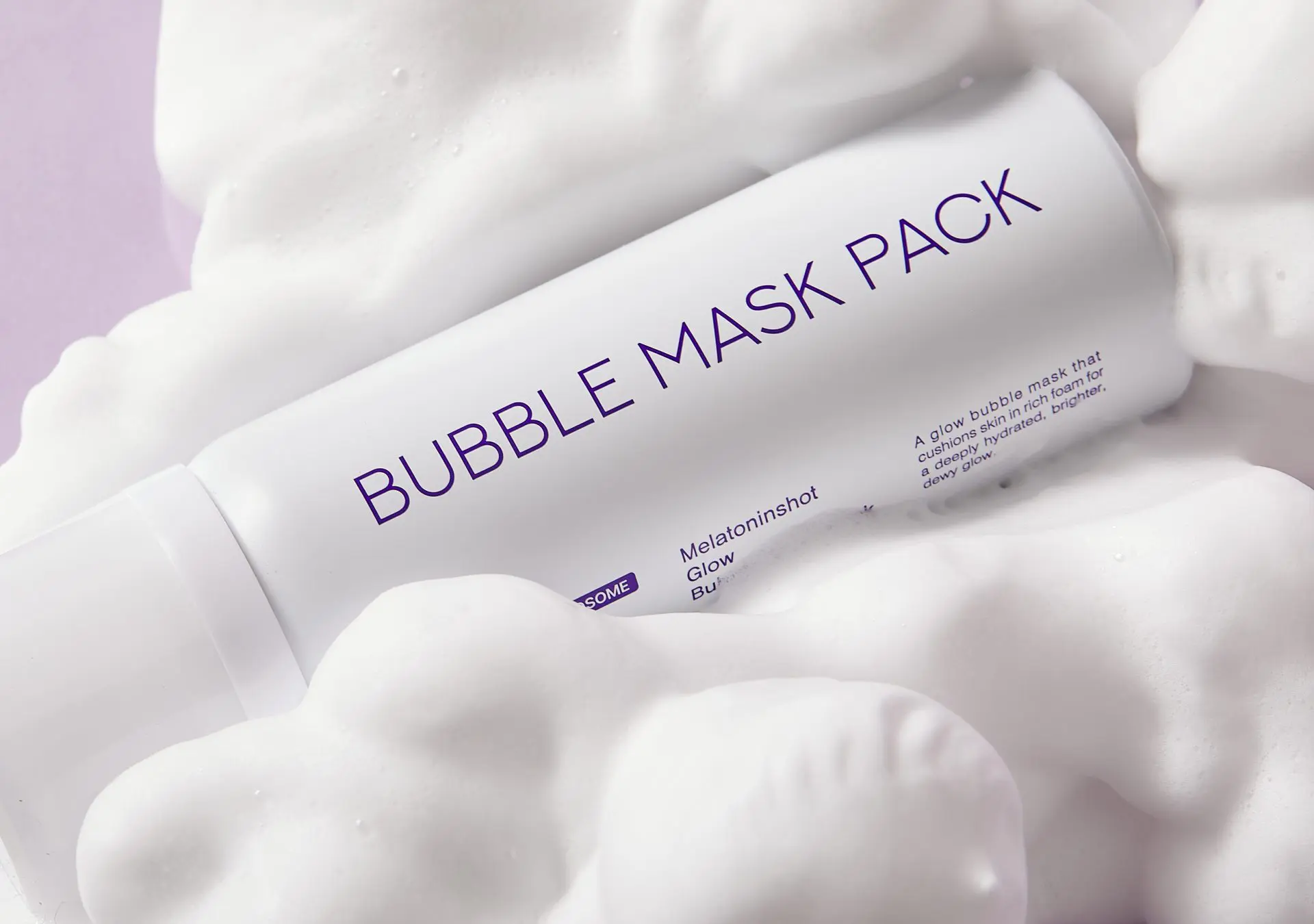 MAXCLINIC  Bubble Mask Pack Melatonin Shot Glow -  80ml - Image 3