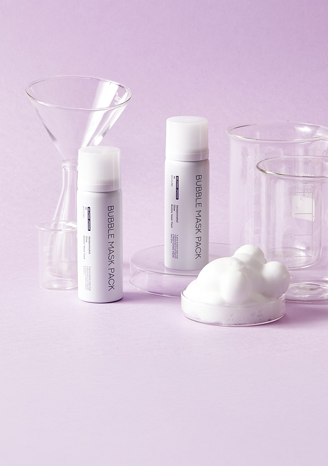 MAXCLINIC Bubble Mask Pack Melatonin Shot Glow - 80ml 2 MAXCLINIC Bubble Mask Pack Melatonin Shot Glow - 80ml - Image 2